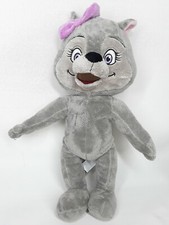 16" FIESTA GREAT WOLF LODGE VIOLET the WOLF STUFFED ANIMAL PLUSH MASCOT GREY TOY