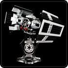 Display stand angled 3D for Lego 8017-75150 Darth Vader's TIE Fighter (A1013)