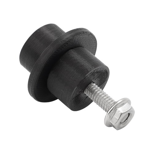 FUTON FRAME DOUBLE ROLLER - (Sold Each) SLIDER - GLIDER - DOWEL - HARDWARE PART - Picture 3 of 9