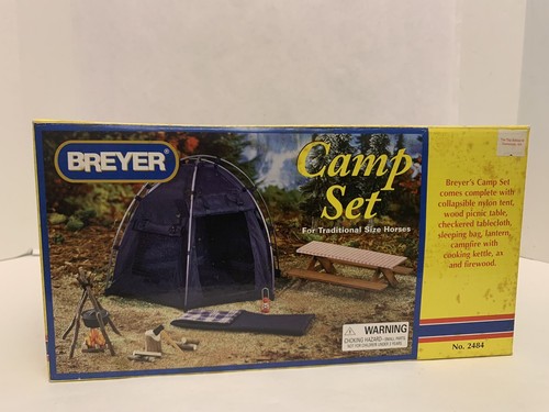 Vintage Breyer Camp Set #2484 RARE! Traditional Size Horses Missing Tent - Picture 5 of 8