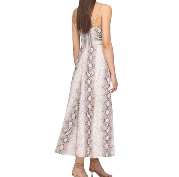 Zimmermann Size 1 Bellitude Python Cut Out Dress - image 3