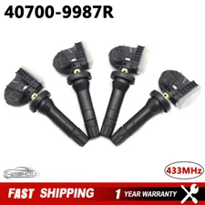 4x TPMS Tire Pressure Monitor Sensor 40700-9987R For Renault Captur Clio 433MHZ
