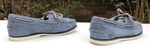 Timberland Clásico Amherst Zapatos de Barco de 2 Ojos, AZUL Nubuck 39.5 | Reino Unido 6.5 | EE. UU. 8.5W - Imagen 11 de 24
