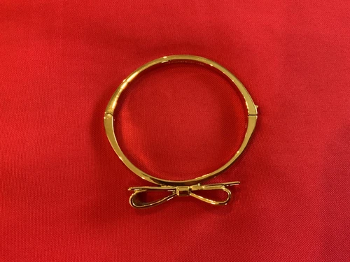 Bracciale donna Kate Spade New York fiocco oro