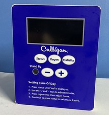 Culligan HE High Efficiency Control Panel Water Softener System 01019990 Vers 6