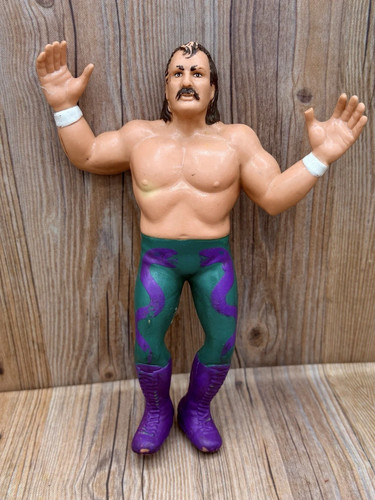 wwf ljn intercontinental title match honky v jake...