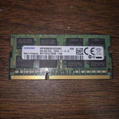 Samsung 8GB 2Rx8 PC3L-12800S-11-13-F3