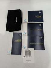 2014 Nissan Leaf Owners Manual With Quick Reference Guide & Case