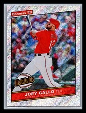 2020 Donruss #H-2 Joey Gallo Highlights Rapture