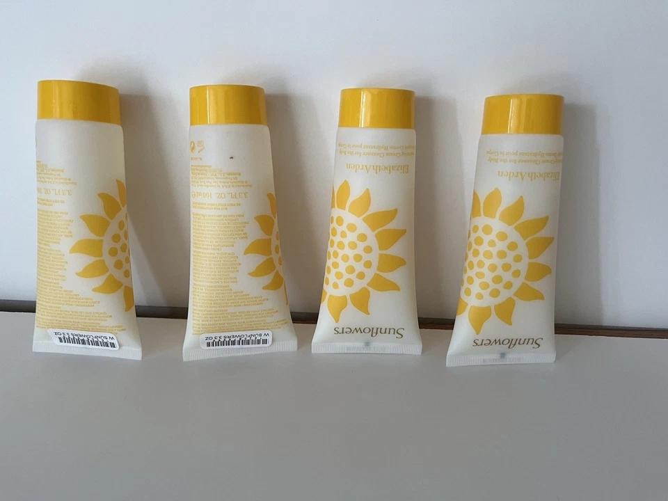 Crema limpiadora hidratante Sunflowers de Elizabeth Arden para mujer 3,3 oz nueva Foto 2 de 4