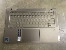 Lenovo Yoga 7-14ITL5 Grey Palmrest Cover Keyboard Touchpad AM1RW000100