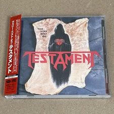 Testament -VERY BEST TESTAMENT-Atlantic AMCY-6311  JAPAN 1CD ONI,INSERT