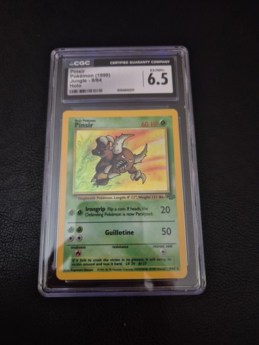 Pinsir (Unlimited) graded CGC 6.5 for sale on eBay
