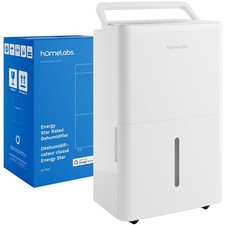 hOmelabs 32 Pint Wi-Fi Dehumidifier for up to 4,500 Sq Ft Rooms (MAX 80 Pint)