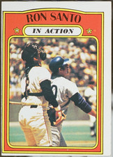 1972 Topps Baseball Ron Santo #556 VG