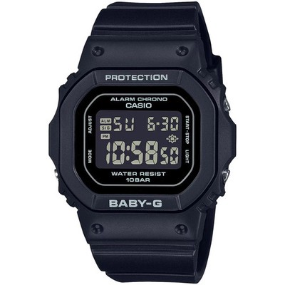 Casio Uhr BGD-565U-1ER Unisex Chronograph Resin Band Resin Zifferblatt schwarz