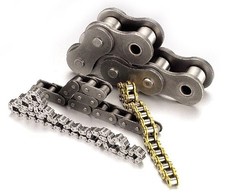 50SS-2R X 10 FT ANSI Standard Roller Chain, 50 5/8" Chain, 2 Strand