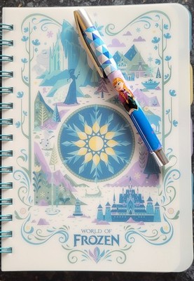 Spiralblock mit Stift Frozen Disneyland Paris