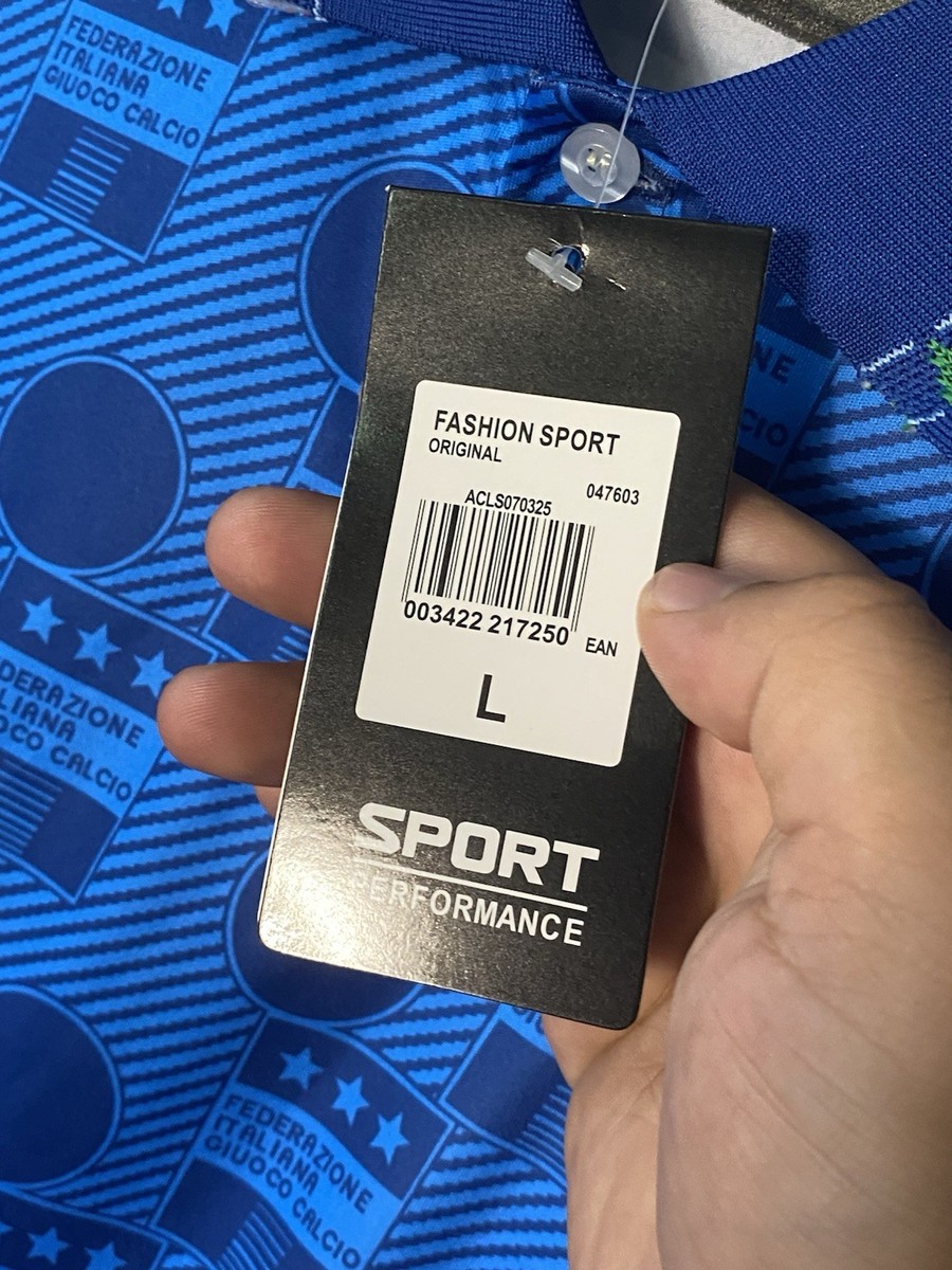 VTG 90s 1994 Italy Diadora Home World Cup Jersey Azzurri