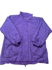 Vintage 90s Pacific Trail Purple Insulated Jacket  Ski Core Windbreaker  Retro