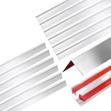 12 Pcs Stainless Steel Corner Guards 48 Inch Metal Wall Corner Protector L-Sh...