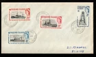 FALKLAND ISLANDS 1964 BATTLE OF FALKLANDS SET ON FIRST DAY COVER PORT STANLEY