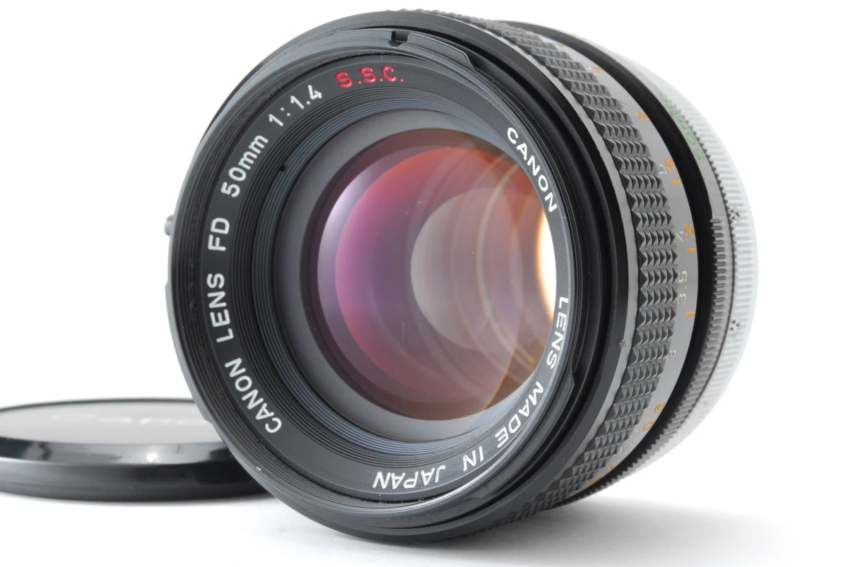 Canon FD 50mm f/1.4 Camera Lenses for sale | eBay