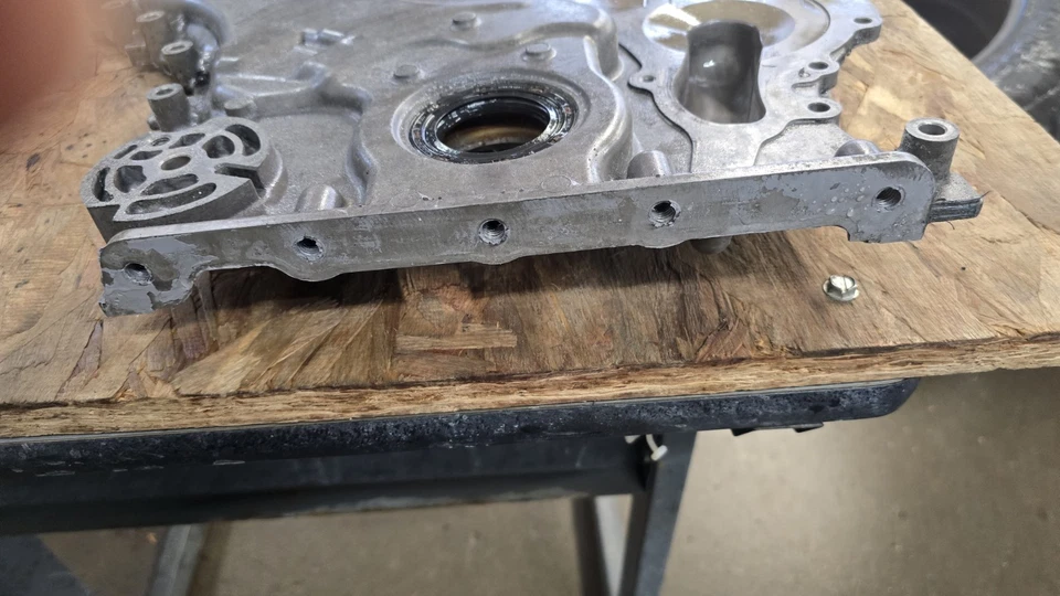 Cubierta de distribución delantera OEM 2012-2017 Jeep Wrangler JK 3.6 motor 68079232AB 3.6 L V6 Foto 3 de 4