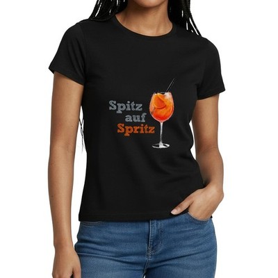 Spitz auf Spritz Aperol Cocktail Statement Frauen T-Shirt