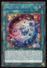 Brilliant Fusion - RA04-EN254 - Platinum Secret Rare - 1st Edition Yugioh