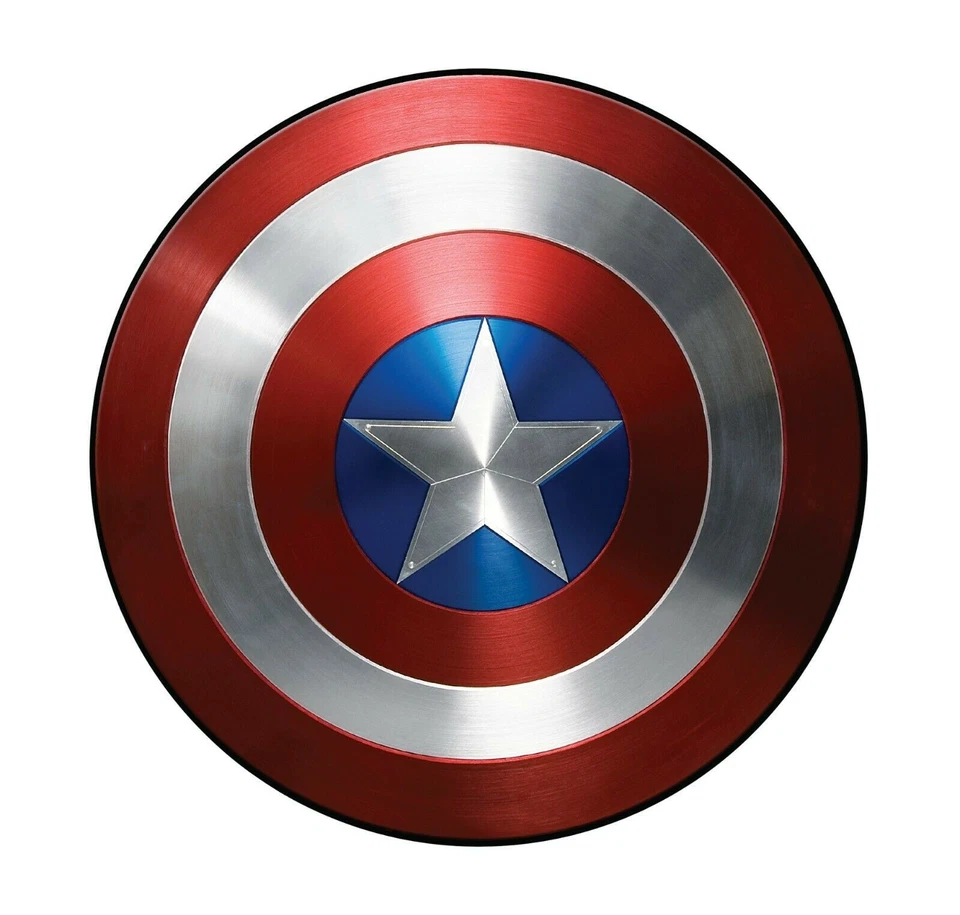 Marvel Legends Series Captain America Metal Shield Costume Halloween Gift - Bild 2 von 4