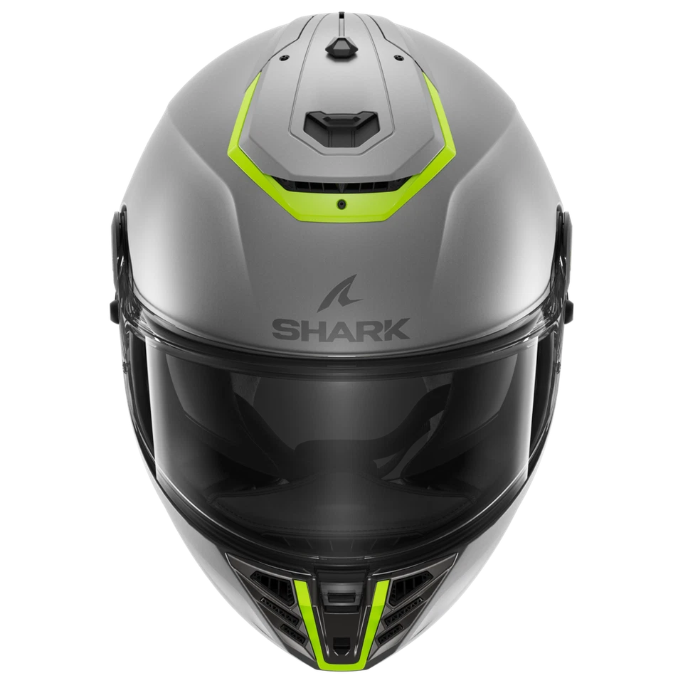 Full Face Helmet Shark SPARTAN RS BLANK Mat SP Silver Yellow Silver - Image 4 of 4