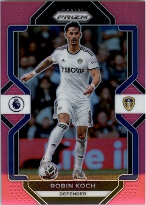 2022-23 Panini Prizm English Premier League Prizms Pink #269 Robin Koch /199 SCR