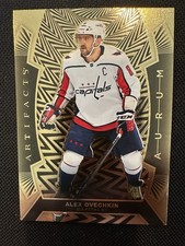 2021-22 Upper Deck Artifacts Hockey Alex Ovechkin #A-18 Aurum Bounty Unscratched