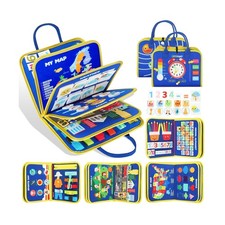 URMYWO Busy Board - Montessori Toys for 1 2 3 4 Year Old, Busy Book... Fast Ship