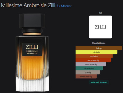Zilli   Millesime Ambroisie Eau de Parfum für Herren