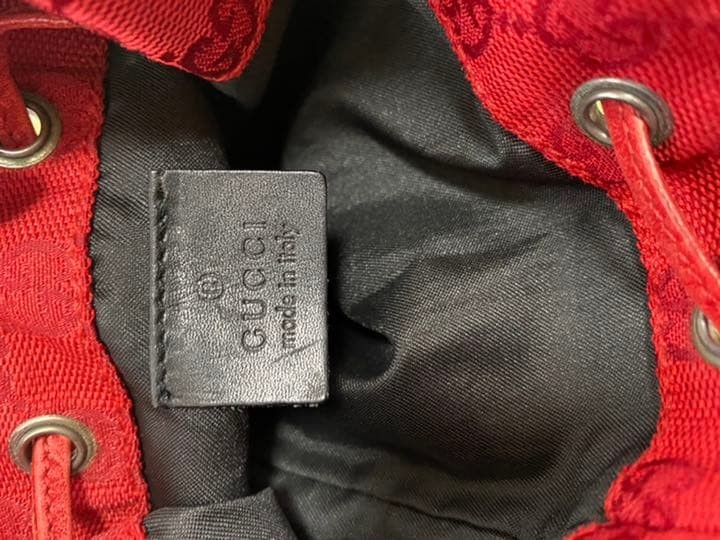 Final price reduction GUCCI drawstring pouch mini… - image 5