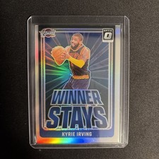 Kyrie Irving 2024-25 Donruss Optic NBA WINNER STAYS HOLO SILVER PRIZM #10 CAVS