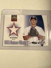 2002 Upper Deck - USA Future Watch Jerseys Dustin Pedroia #US-DP (MEM, RC)