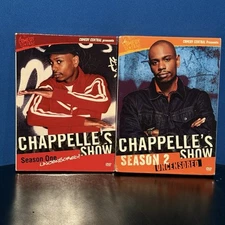 Chappelle's Show Complete Series Seasons 1 and 2 UNCENSORED Comedy Central DVD