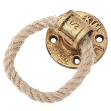  Maniglie Ad Anello Per Cassettiere in Corda Rustica Dei Mobili Cucina