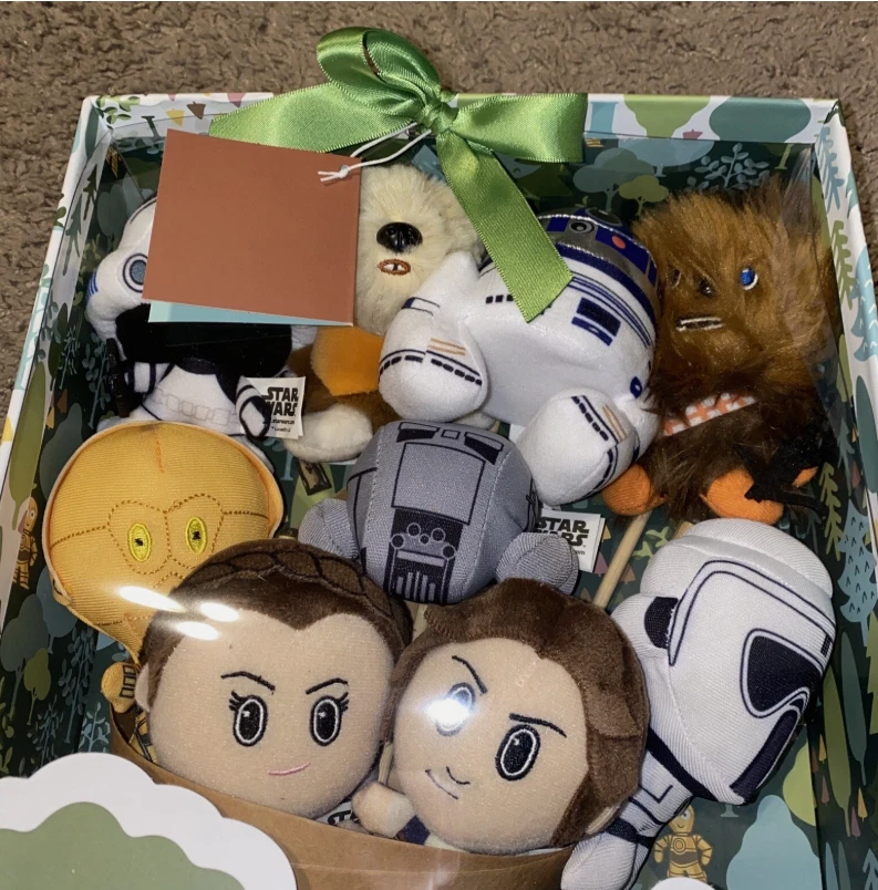 РЕДКИЙ плюшевый букет Star Wars Battle of Endor новый в коробке! ОТЛИЧНО! СМОТРИТЕ! - Изображение 3 из 4