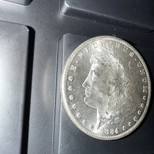 * 1884-CC *   U-AU.   Beautiful coin!!!