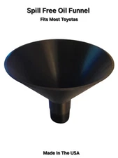 No Spill Threaded Oil Funnel For Toyota Fits Most 4 cyl engines