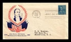 Dr Jim Stamps James Monroe 5C First Day Cover W M Gandy Cachet 1938