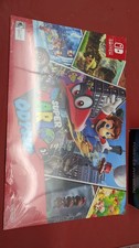 Packung 2017 Nintendo Switch Super Mario Odyssey doppelseitiges Poster 11x17" Neu