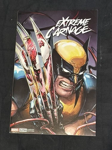 EXTREME CARNAGE ALPHA 1 CLAYTON CRAIN WOLVERINE HULK 340 MCFARLANE TRADE VARIANT