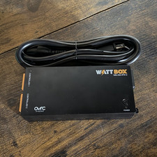 WattBox WB-250-IPW-2 OvrC 2-Outlet Surge Power Strip Wall Mount 15A