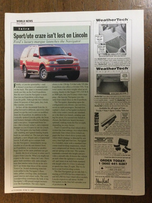 AW 640 Article Intro 1997 Ford's Lincoln Navigator Sport/ute Craze Isn't Lost 1p
