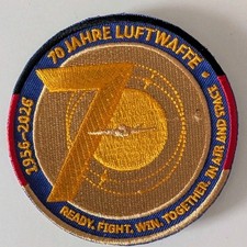 Abzeichen Bundeswehr Jubiläum 70 Jahre Luftwaffe Klett